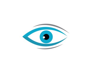 Gözleri bakım sembolü ve logosu