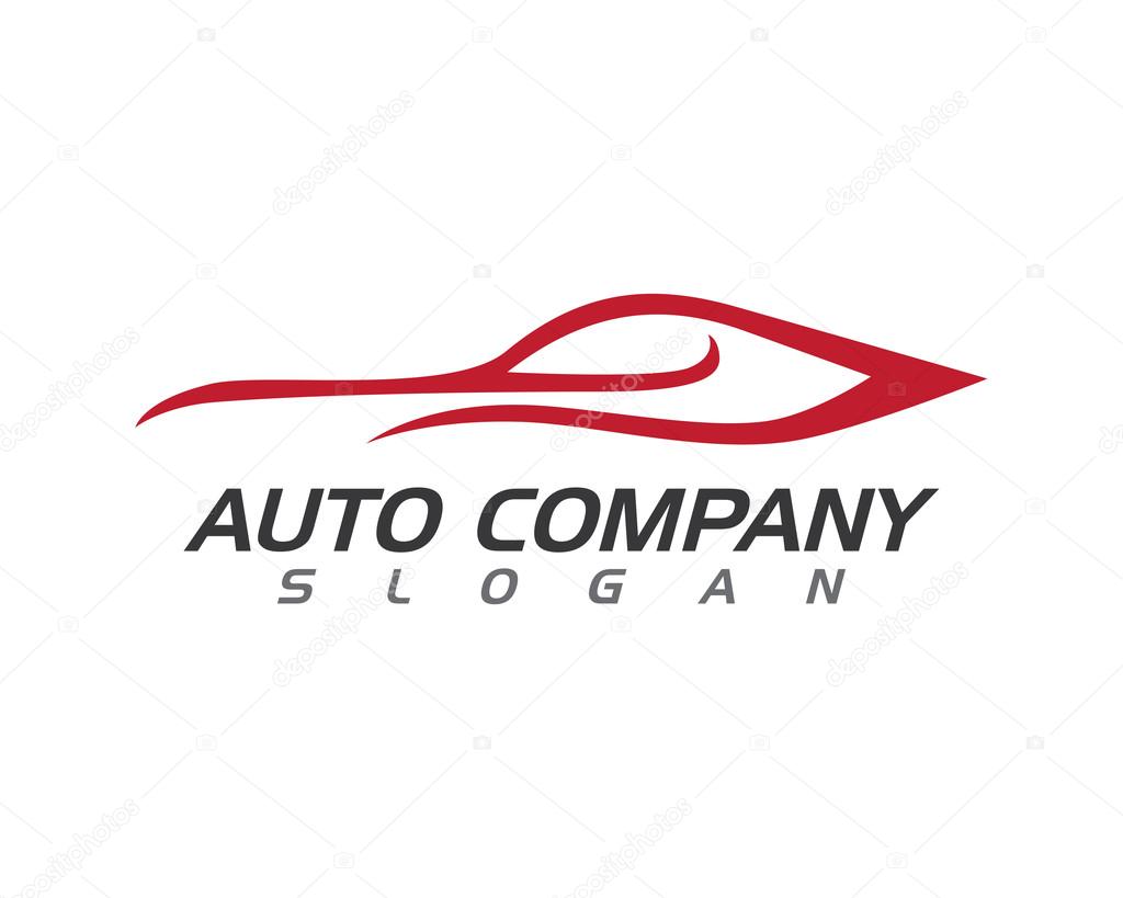 Speed Auto car Logo Template vector icon