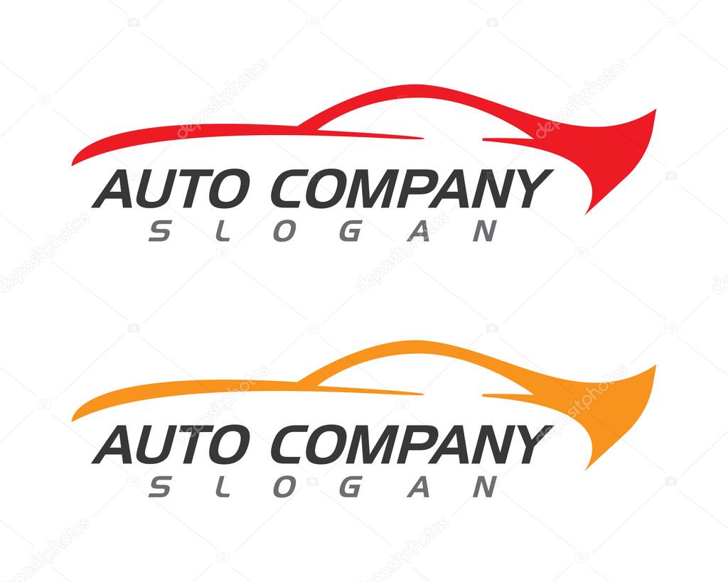 Speed Auto car Logo Template vector icon