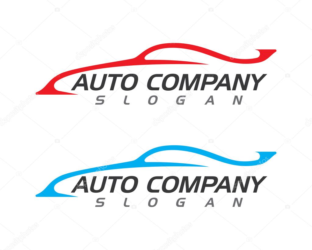 Speed Auto car Logo Template vector icon