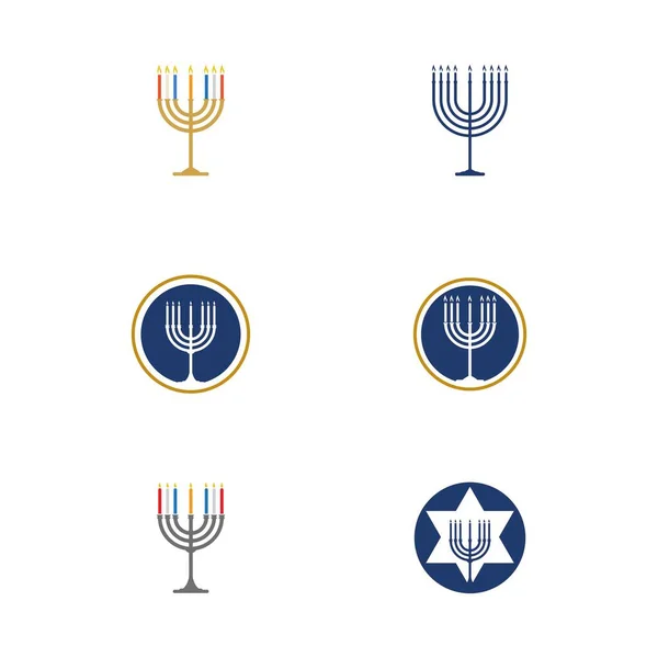 Правообладатель Иллюстрации Hanukkah Vector — стоковый вектор