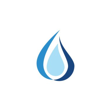 su damlası Logo Şablonu vektör çizimi tasarımı