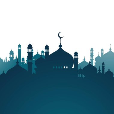 Cami Binası ikon vektör tasarım şablonu