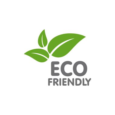 Yeşil Ağaç Yaprağı ekolojisi doğa element tasarımı