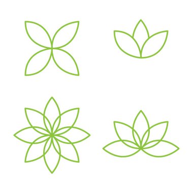 güzellik lotus çiçeği vektör tasarım şablonu