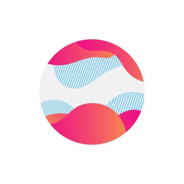 Soyut sıvı şekil Akışkan Tasarım Vektörü illüstrasyonu