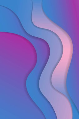 soyut dalga arkaplan tasarımı örnekleme şablonu