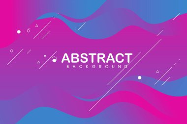 soyut dalga arkaplan tasarımı örnekleme şablonu