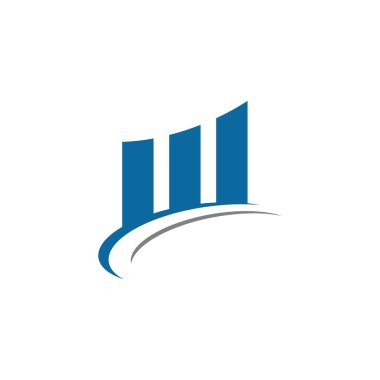 Bilgi Grafiksel İş Finans Logosu vektör ikonu tasarımı