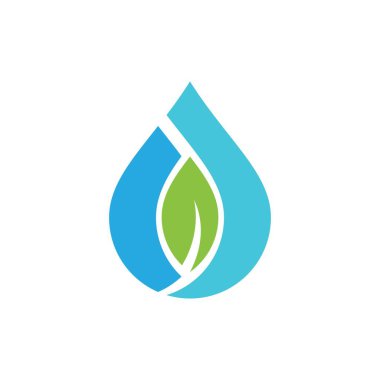 su damlası Logo Şablonu vektör çizimi tasarımı