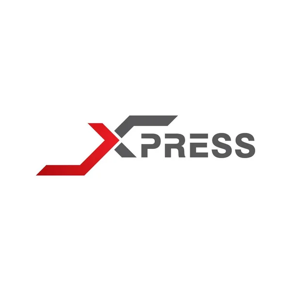Logotipo Expresso Ícone Vetor Ilustração Projeto Modelo —  Vetores de Stock