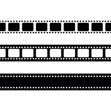 soyut film simgesi vektör illüstrasyon şablonu tasarımı