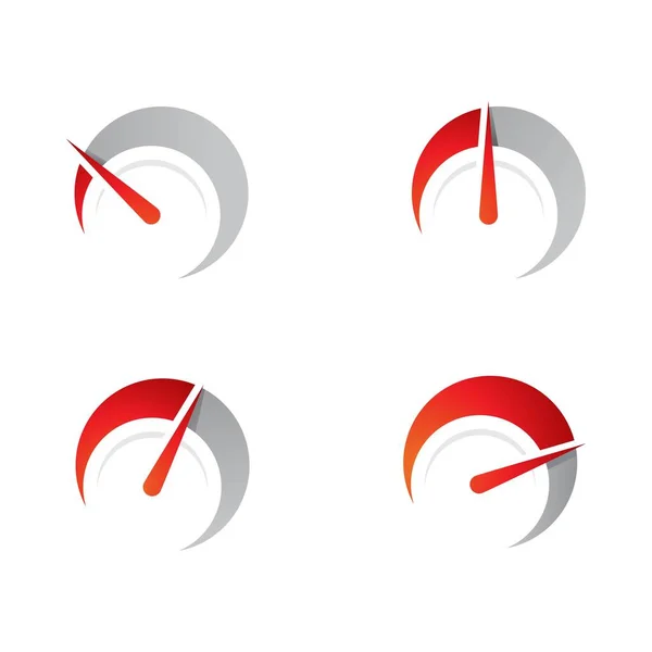 Speedometer Icon Autologo Vector Illustration Icon Design — 스톡 벡터