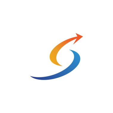 Daha Hızlı Logo Şablonu vektör çizimi tasarımı