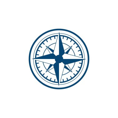 Pusula vektör resimleme şablonu