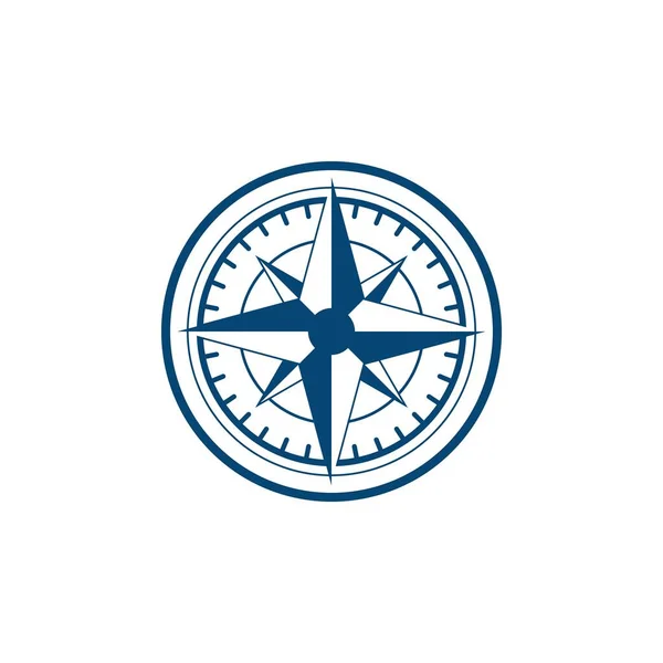 Compass Vector Icon Illustration Design Template — Stock Vector