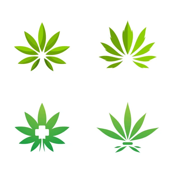 Canabis Σύμβολο Της Μαριχουάνας Πινακίδα Πρότυπο Σχέδιο — Διανυσματικό Αρχείο