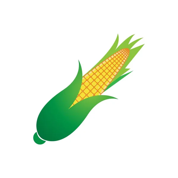 Agriculture Corn Vector Icon Design Template — Stock Vector