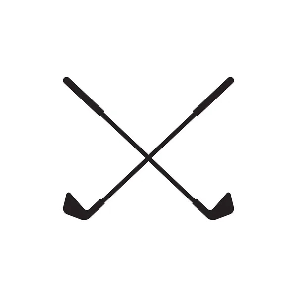 Golf Logo Plantilla Vector Ilustración Icono Diseño — Vector de stock