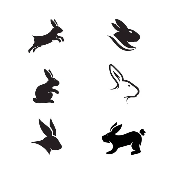 Дизайн Векторной Иллюстрации Иконки Кролика — стоковый вектор