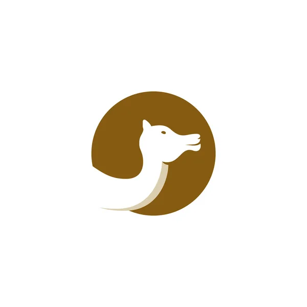 Kamel Ikonen Vektor Illustration Design — Stock vektor