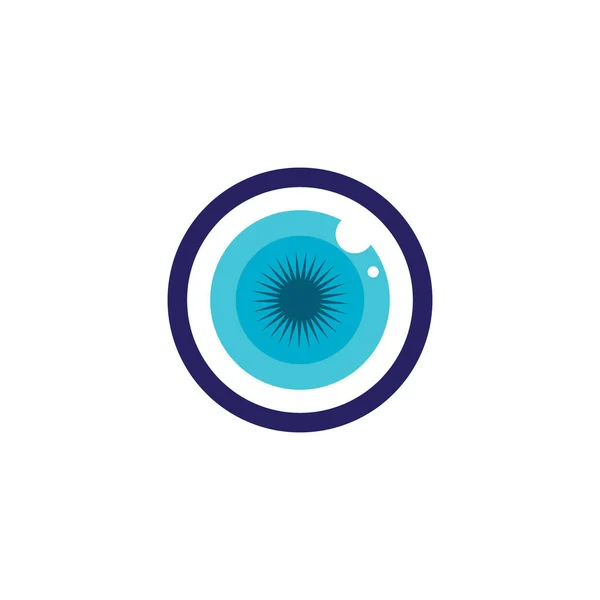 品牌认同企业眼科护理病媒设计 — 图库矢量图片