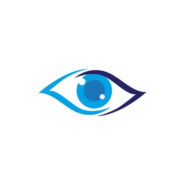 Merk Identiteit Corporate Eye Care Vector Ontwerp — Stockvector