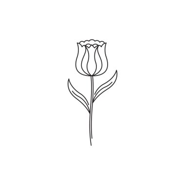 Güzellik çiçek ikonu tasarım şablonu