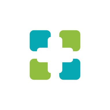 Sağlık Medikal ikonu vektör illüstrasyon tasarımı