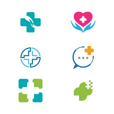 Sağlık Medikal ikonu vektör illüstrasyon tasarımı