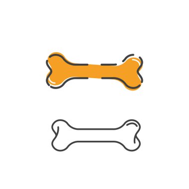 orthopedic Vektör simgesi tasarım örnekleme şablonu