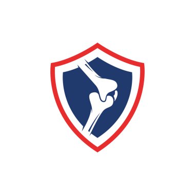 orthopedic Vektör simgesi tasarım örnekleme şablonu