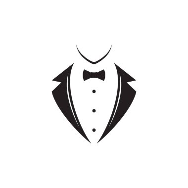 Smokin özel şablon vektör resimleme tasarımı