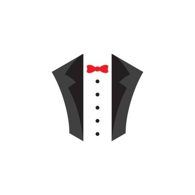 Smokin özel şablon vektör resimleme tasarımı