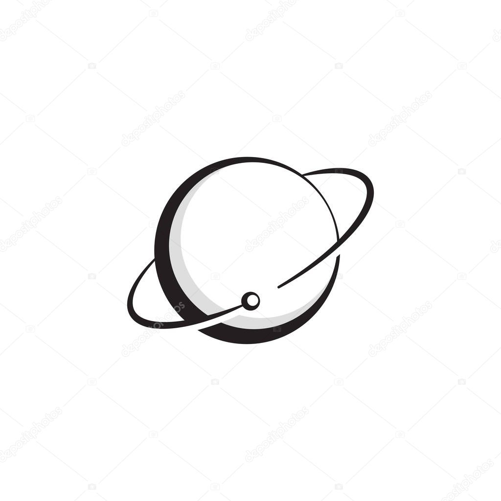 Satelite Vector icon design illustration Template