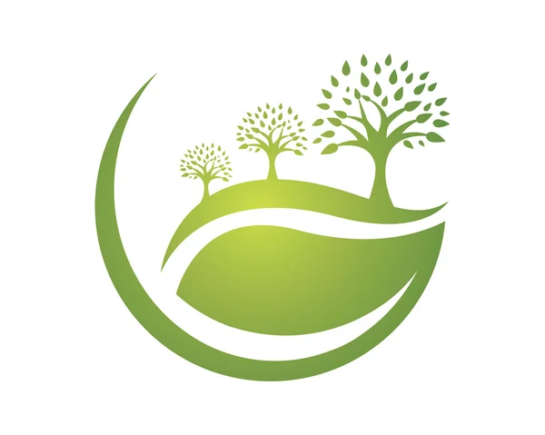 Eco ağaç Logo