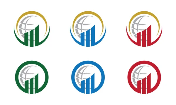 Запас логотип Фінанси — стоковий вектор