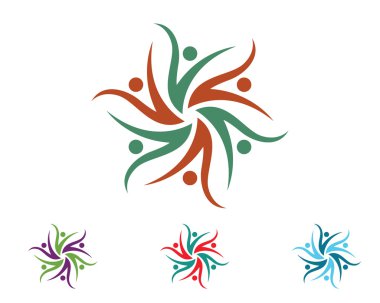 Topluluk logo şablonu