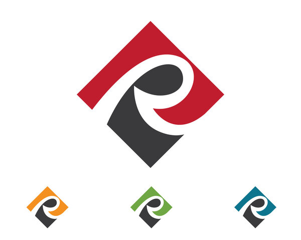 R шаблон логотипа
