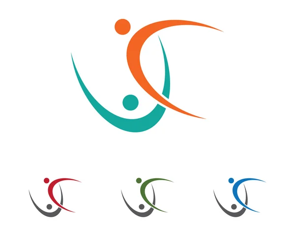 Opleiding logo voorbeeldsjabloon — Stockvector