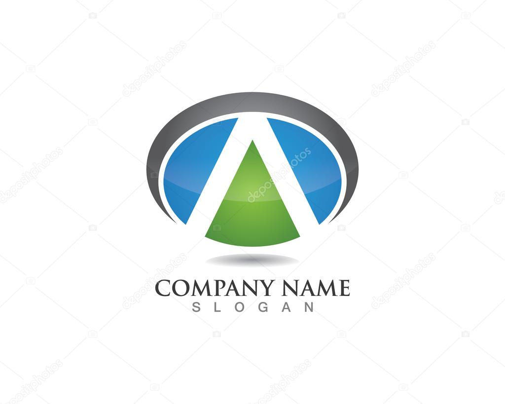 Letter logo v a for your company