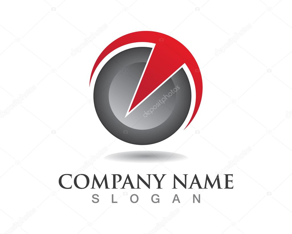 Compas focus coordinat logo template