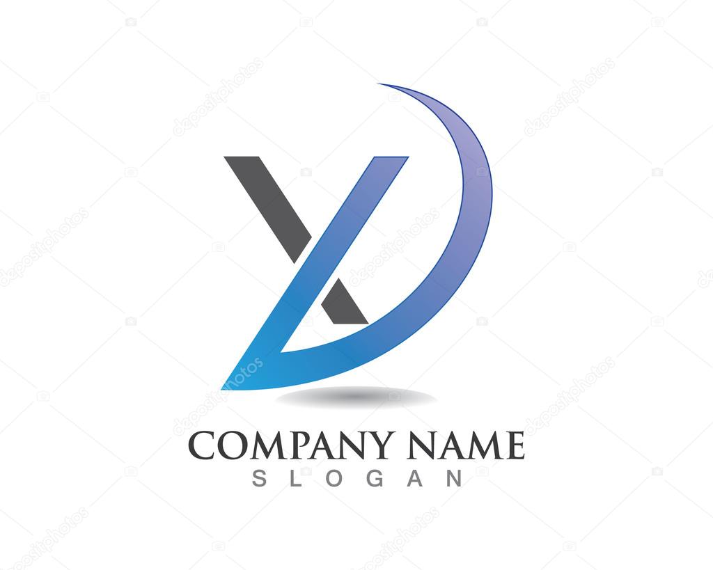 Letter logo template