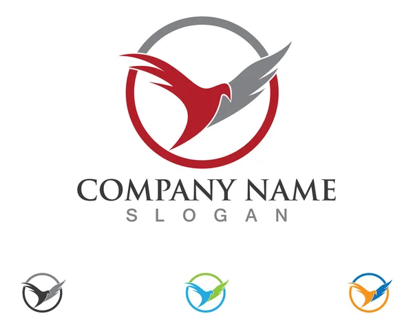 kuş logosu veya şablonu