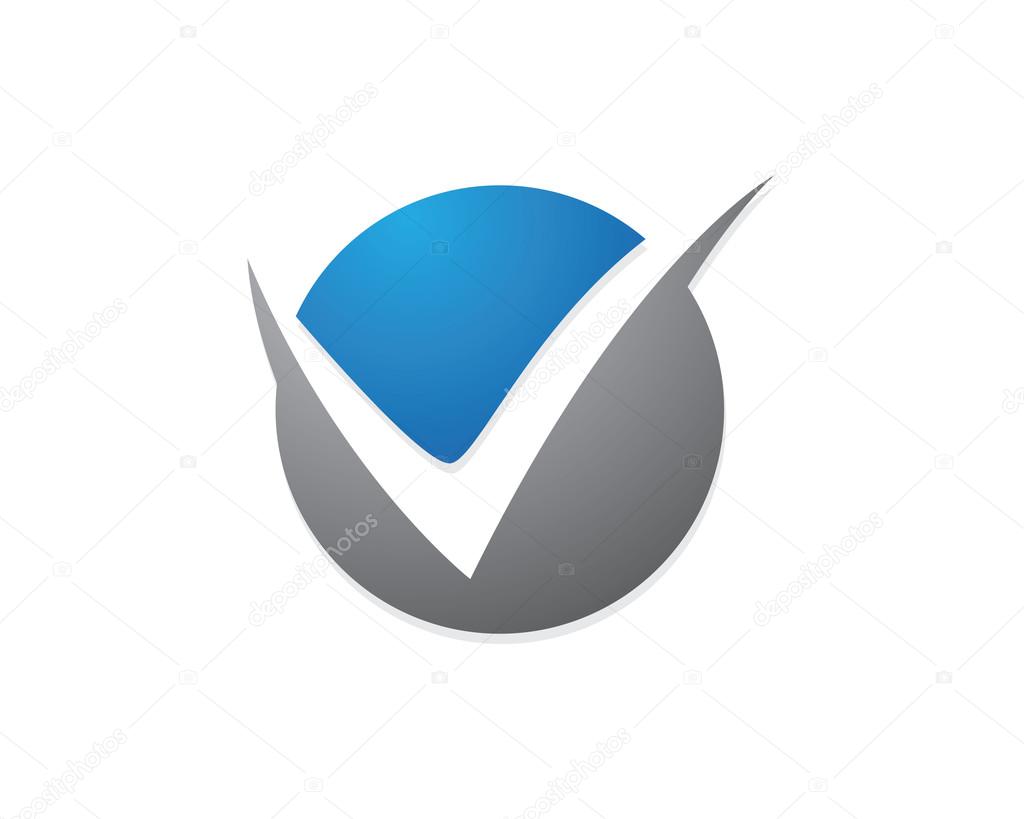 V ceklist symbol or logo