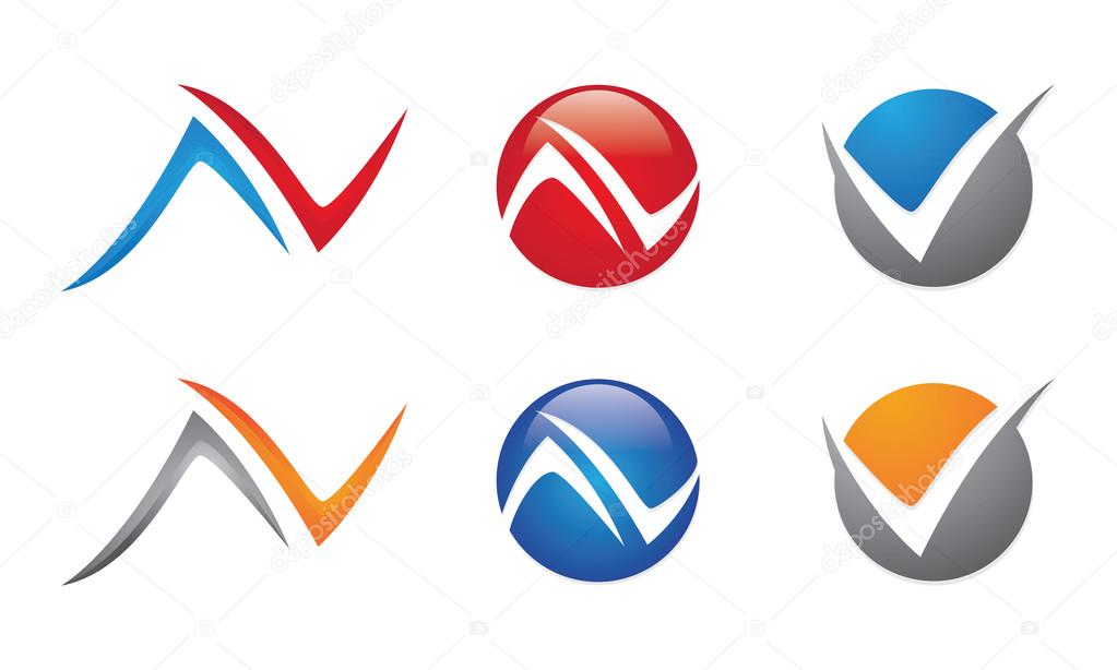 V ceklist symbol or logo