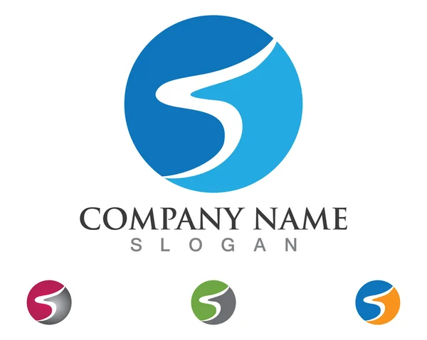 Das Logo des Unternehmens — Stockvektor