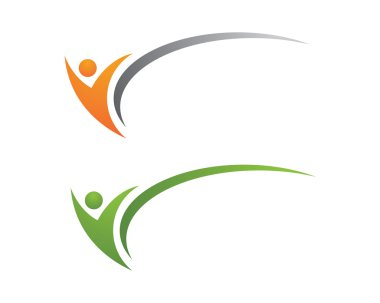 Başarı logosu insanlar