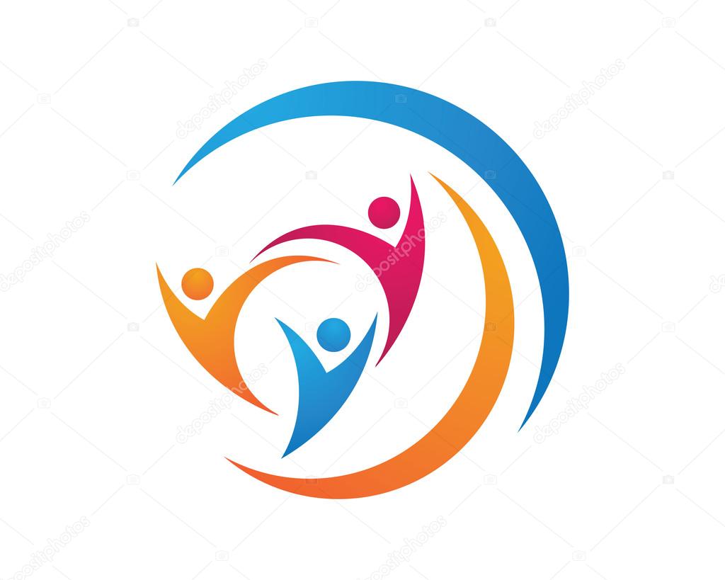 Success logo people