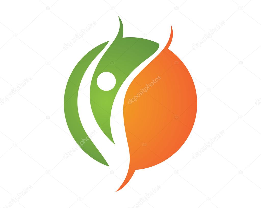 Health care family logo